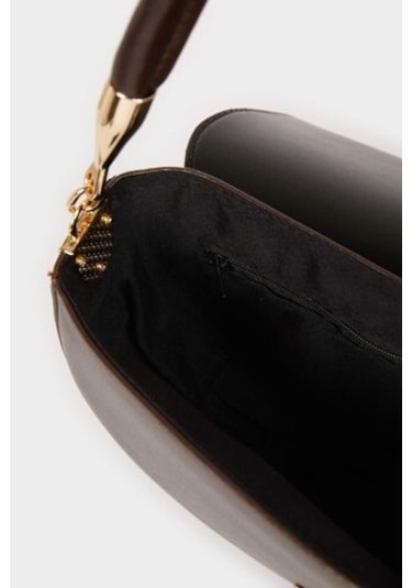 DeFacto Kadın Suni Deri El Çantası D4079AXNSBN45 Kahverengi