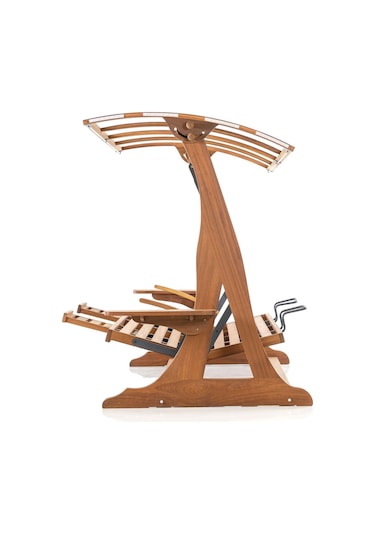 Rehome Mira Xl Ahşap Bahçe Salıncağı Ceviz