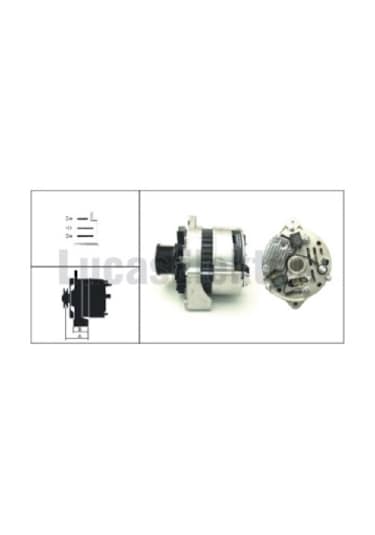 Unıversal Alternatör-24v 55a A127 Bmc Pro 827/832 - Lucas-61920175