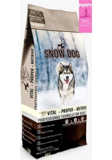 Snow Dog Kuzu Etli Yavru Köpek Maması 15 KG