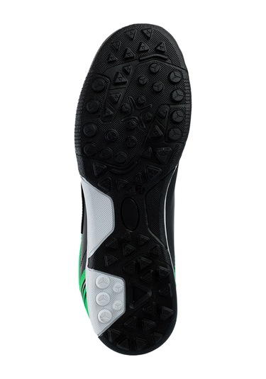 Slazenger HUGO HS Erkek Halı Saha Siyah / Yeşil Futbol Ayakkabısı