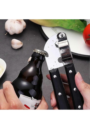 Paslanmaz Çelik Sarımsak Ezici Kabarık Patates Püresi İçin Kullanımı Kolay Manuel Sarımsak Ezici