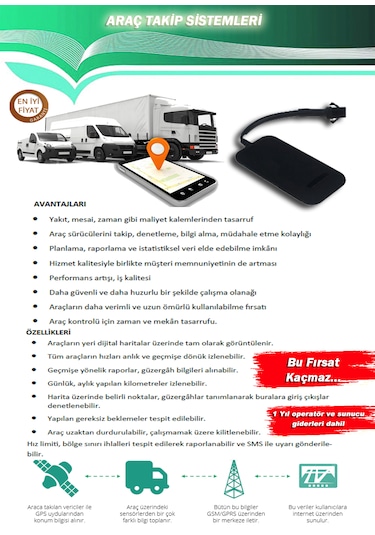 Araç Takip Sistemleri Mobil Gprs Takip
