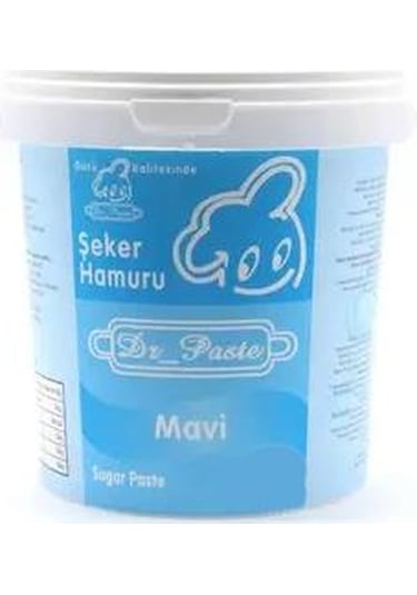 Dr Paste Şeker Hamuru  500 gr - Mavi