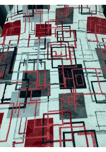 Aksu Tek Kişilik Battaniye Çantali Kirmizi Kırmızı