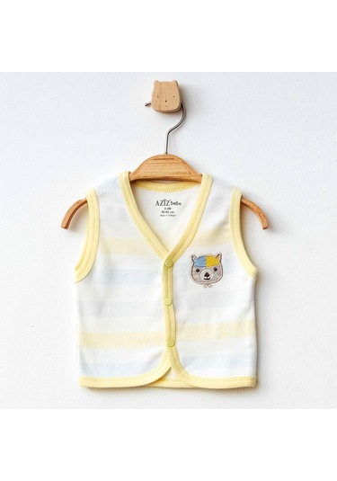 Aziz Bebe Bebek Yelek 024324 Sarı