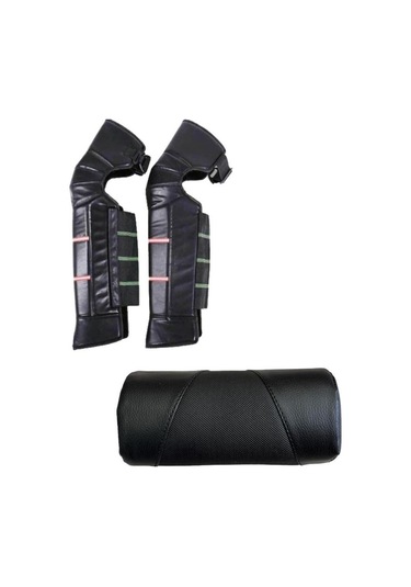 Bike Sky Diz & Bacak Koruma Deri Reflektörlü + Arka Çanta Yastığı