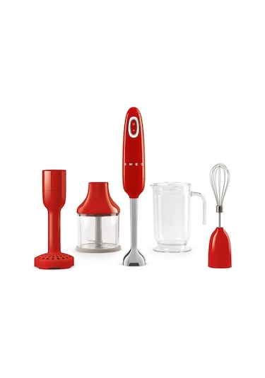 Smeg HBF02RDEU Retro 700 W Blender Seti