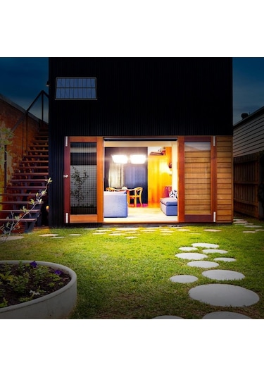 Upway Güneş Enerjili 120 Led Şarjlı Hareket Sensörlü 500 Lümen Solar Aydınlatma Lamba