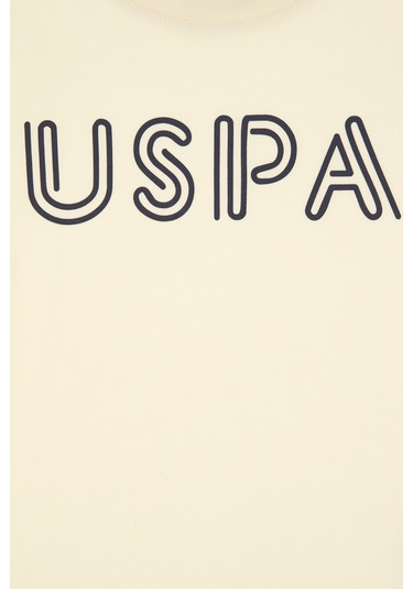 U.s. Polo Assn. Erkek Çocuk Krem Tişört Basic 50306483-vr071 KREM