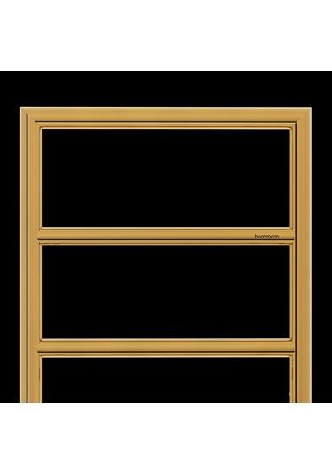 1200x500mm Trendy Parlak Bras Gold Altın Paslanmaz Çelik Havlupan