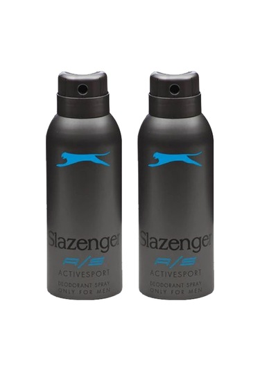 Slazenger Active Sport Mavi A / S Erkek Deodorant Sprey 2 x 150 ML