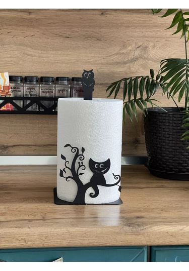 Goodloftfamily Masaüstü Kağıt Havlu Standı 173427915 Siyah