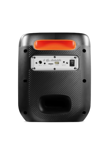 Powerway MIO Taşınabilir Mikrofonlu 40 W Parti Karaoke Kumandalı Bluetooth Hoparlör Led Işıklı