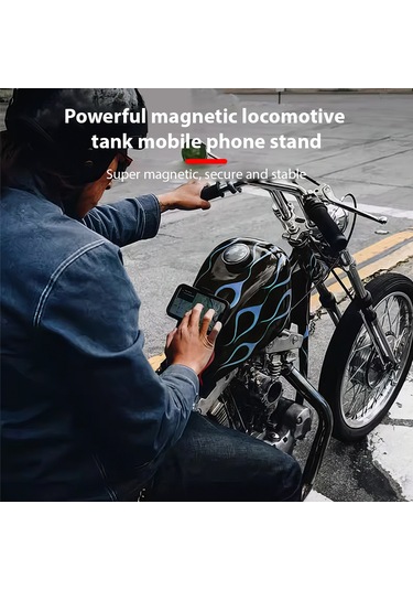 Tenfowee Çift Soğuk Ayaklı Manyetik Telefon Tutucu - İphone 15/14/13/12/11 Uyumlu