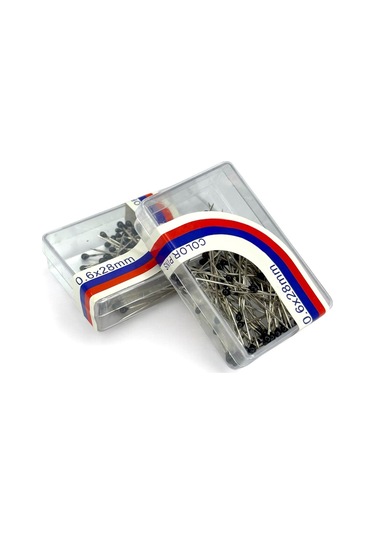 Toplu İğne Siyah 100 Adet - Eşarp Ve Şal İğnesi Çok Amaçlı Nişan Düğün Sünnet Takı İğnesi Siyah