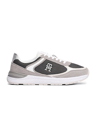 Tommy Hilfiger Casual Fashıon Runner Mıx Gri Kadın Sneaker Gri