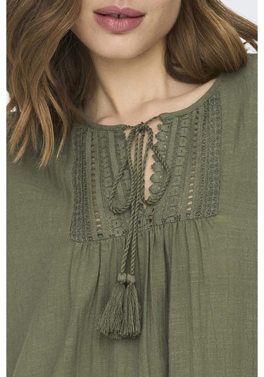 Only Bayan Elbise 15219922 Haki