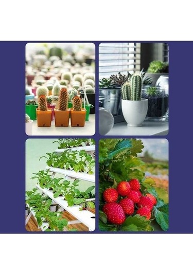 Besthome1 İç Mekan Bitkiler İçin Led Grow Ampul Kırmızı Mavi Beyaz Renkli Yüksek Verimli