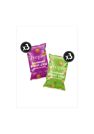 Fropie Nohut Cipsleri Mega Set 6'lı