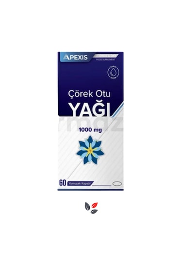 Apexis Çörek Otu Yağı 1000 Mg 60 Yumuşak Kapsül