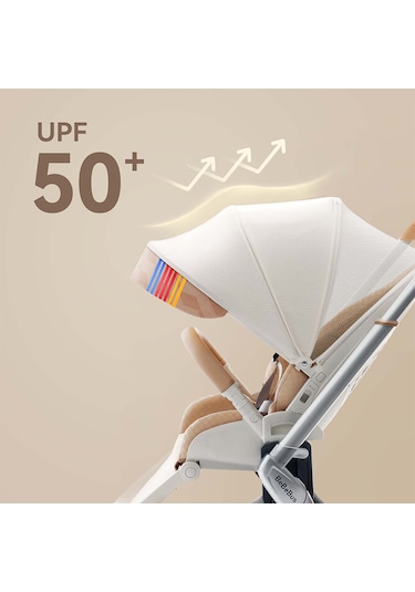 Bebebus Art+ Pro Bebek Arabası Gold Türkiye Garantili