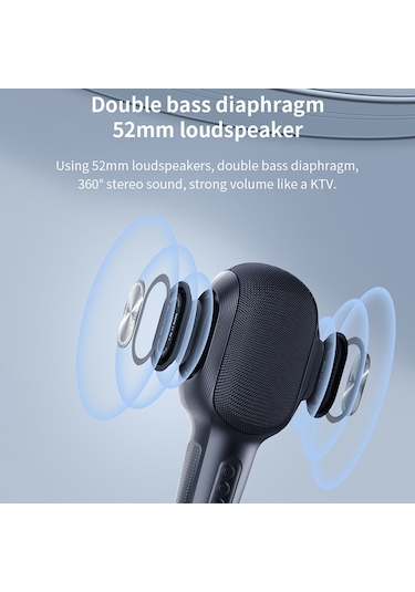 Zealot S58 Kablosuz Bluetooth Karaoke Mikrofon Şarj Edilebilir Ev Ktv Parti El Mikrofonu Hoparlörü - Pembe 682000363b