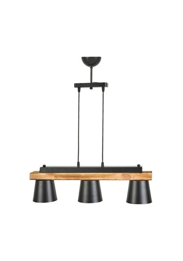 Correx Venedik 3'lü Sıralı Sarkıt - Siyah / Kahverengi - 70x10x10 Cm Siyah / Kahverengi