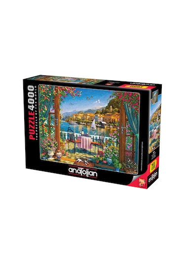 Anatolian 4000 Parçalık Puzzle - Como Gölü Keyfi 5203
