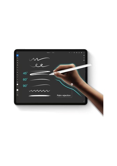 Zore Pencil 09 Dokunmatik Çizim Kalemi Beyaz