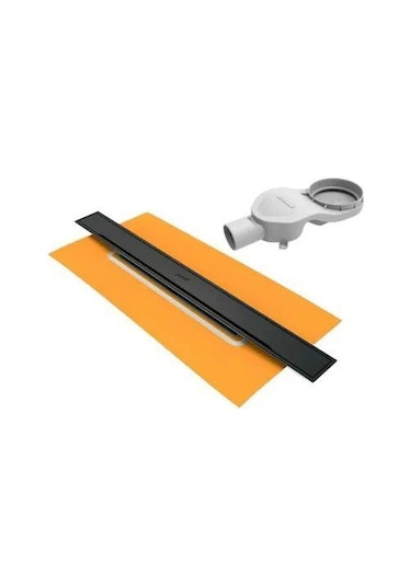 47h00210000ms014-hüppe Galata A Duş Kanalı - Yandan Çıkışlı 60 Cm - Mat Siyah