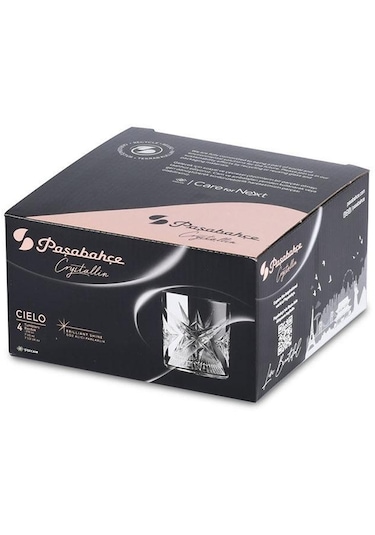 Paşabahçe 68484 Cielo Viski Bardağı 350 Cc 4'lü