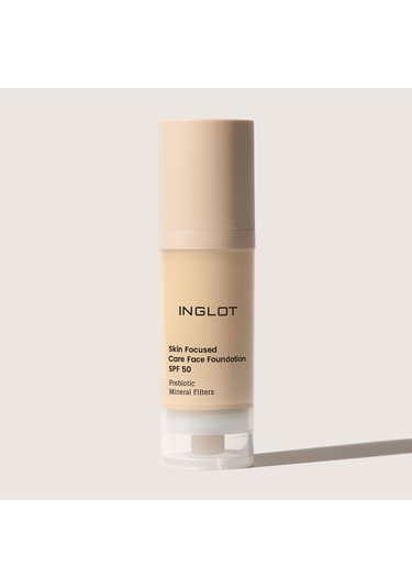 Inglot Skin Focused Care Face Foundation SPF50 Light