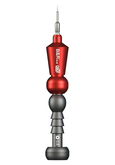 Geeksen Kırmızı Manyetik Tornavida, 0.8mm Beşgen Uç, Saat Ve Telefon Tamiri İçin Tamir Aracı Diğer