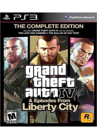 Grand Thef Auto IV Episodes From Liberty City The Complete Edition PS3 Oyun