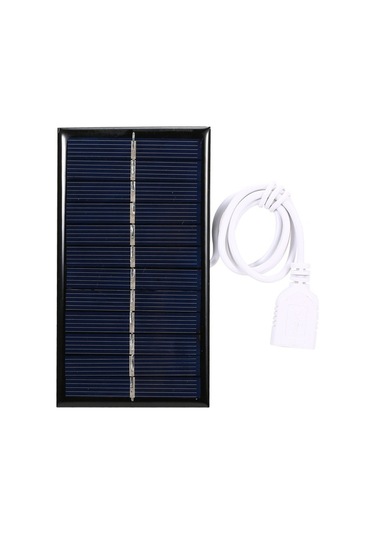 Pazly 1w 6v Küçük Güneş Paneli Usb'li Dıy Polisilisyum Hücre Su Geçirmez Kampçılık Taşınabilir Şarj Power Bank Telefon