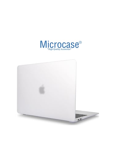 MacBook Pro 15 A1990 Touch Bar Shell Kapak Kılıf - Şeffaf AL3372