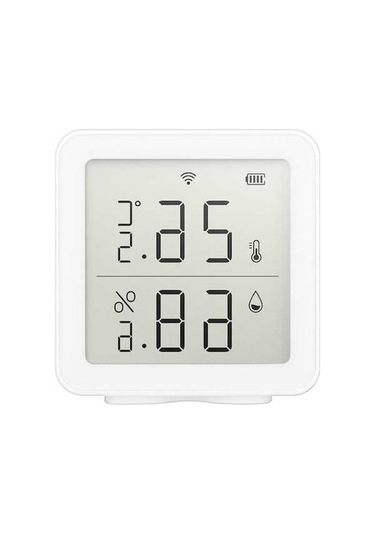 Moly Yunboo Lastik Basınç Sensörü, Wifi Tuya Uygulası İle Uzaktan İzleme, Sıcaklık-nem Alarmı, Alexa Uyumlu, Pil Dahil Değil