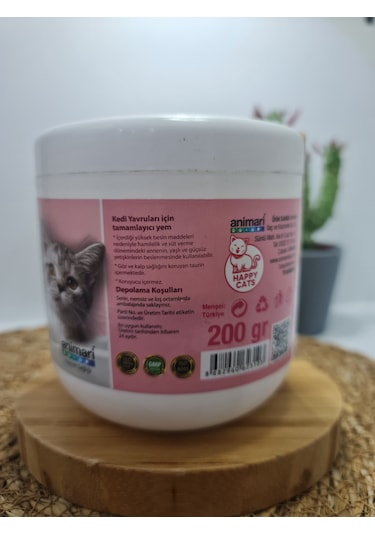 Animari Lacmari Yavru Kedi Süt Tozu 200 G