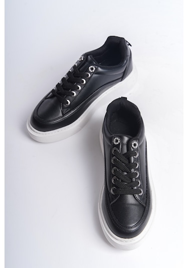 Garantili D419 Günlük Ortopedik Unisex Sneaker Spor Ayakkabı Siyah Garantili D419 Günlük Ortopedik Unisex Sneaker Spor Ayakkabı Siyah