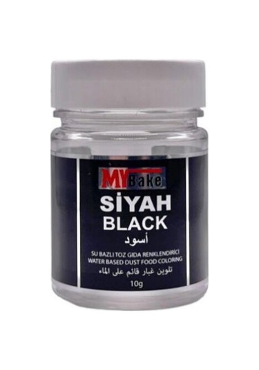 My Bake Su Bazlı Siyah Gıda Renklendirici 10 G