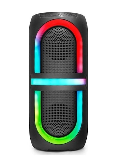 Kimiso QS3636 Rgb Led Fm Radyo 2x5 W 2x4" Bluetooth Hoparlör