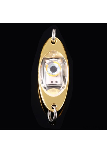 Tenfowee 5 Adet Metal Led Balık Çekici Işıklı Lova: Su Altında Parlar, Balıkları Çeker - Kırmızı, Beyaz, Mavi, Yeşil Ve Renkli