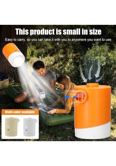 Supermarket1 Taşınabilir 5000pa Usb Şarjlı Şişirme Pompası - Kompakt Hava Yatağı Pompa Hs-8406