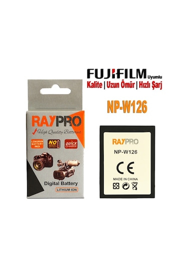 Fujifilm Hs30 Hs33 Hs35 Hs50 Hs55 Exr için Np-W126 Batarya Pil