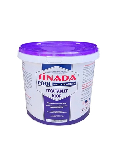 Sinada %90 Tablet Klor 10 Kg - %90 Chlorine Tablets-toptancıyızbiz