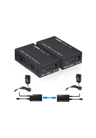 apronx cat5e / cat6 60 metre full hd 1080p 3d hdmi extender