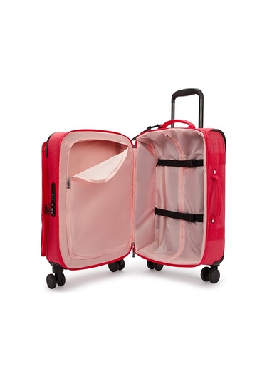 Kıplıng Spontaneous S Küçük Boy Tekerlekli Valiz Pembe Resort Pınk Pembe