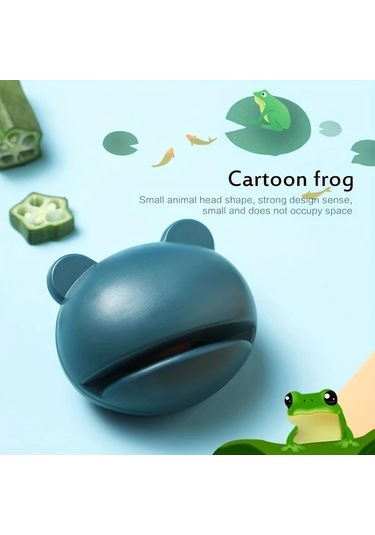 Sunshine011 Kampçı Çakı Bileyici: Sarı Kurbağa Şekilli Taşlama Taşı, Portatif Keskinleştirici