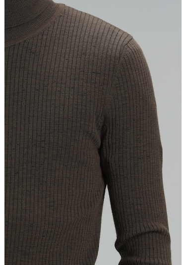 Lufian Grant Tam Balıkçı Erkek Kazak Deve Tüyü 112090103100440 Devetüyü